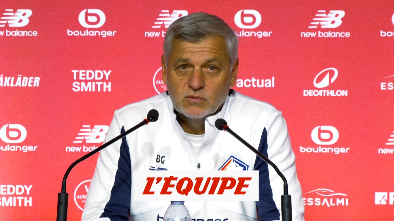 Genesio : «On doit être capable de se remettre en question tous les trois jours» - Foot - L1 - Lille