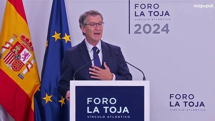 Feijóo habla de "deriva nacional" tras el acuerdo PSOE-Bildu