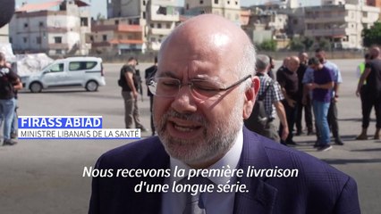 Un premier avion d'aide humanitaire de l'ONU est arrivé au Liban