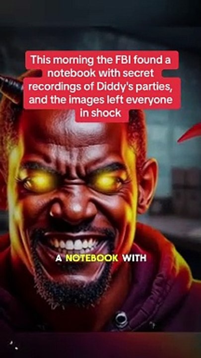 FBI found a notebook with secret recordings of diddy parties