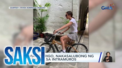 Olivia Rodrigo, nakasalubong ng ilang fans sa Intramuros | Saksi