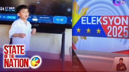 State of the Nation Parts 1 & 3: Tunggalian sa local politics; Wonder kid ng astronomy, atbp.