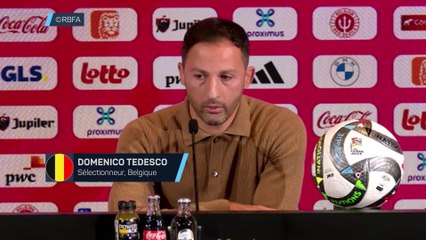 Tedesco : "Quand ça deviendra important, De Bruyne sera de retour"