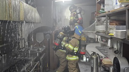 세종 상가 건물 식당에서 불...이용객 등 84명 대피 / YTN