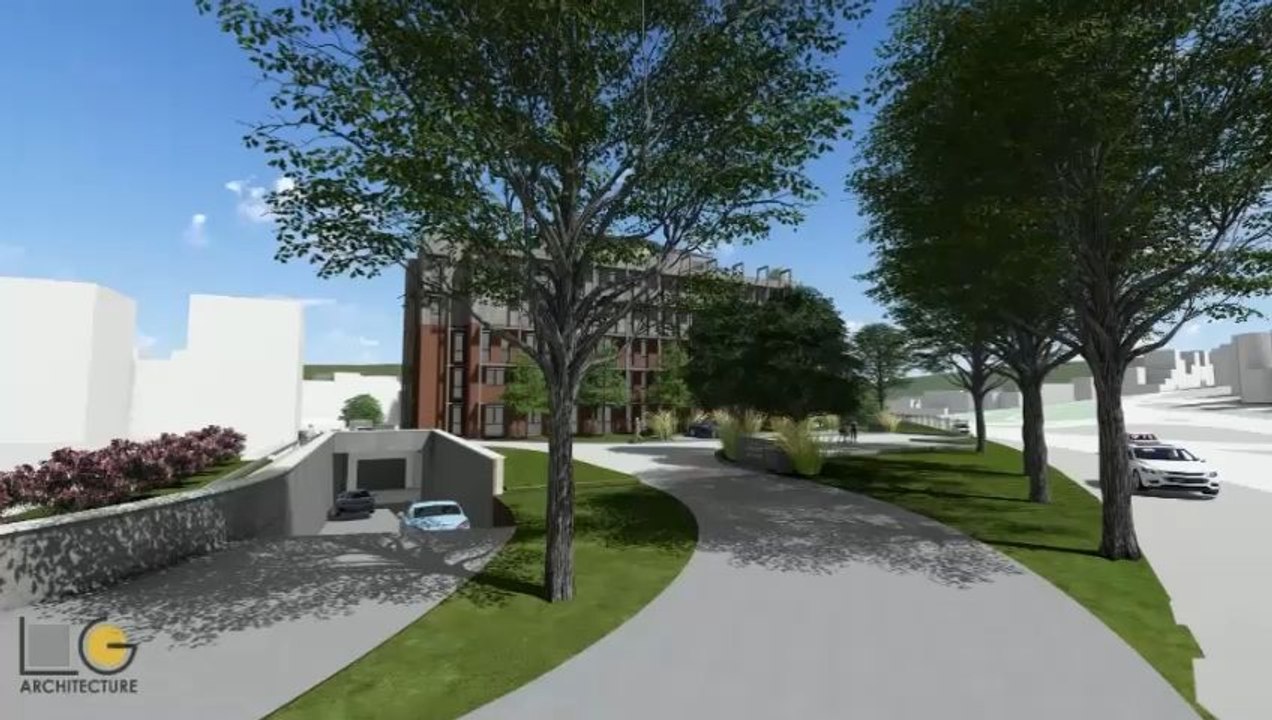 Projet de rénovation énergétique de la résidence La Lainière à Verviers (bureau d’architecture Lejeune-Giovanelli)