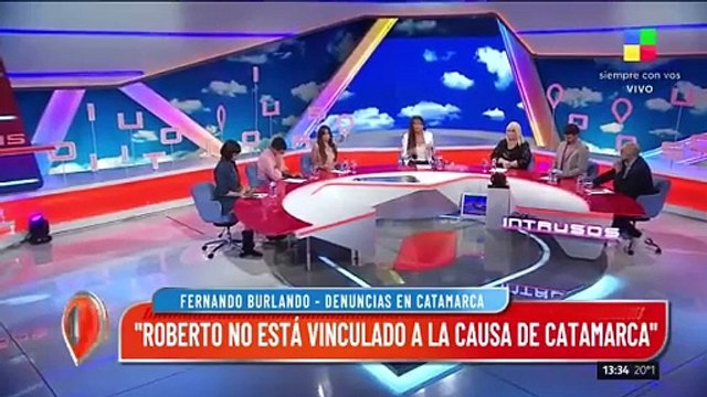 Fernando Burlando enfrentó en Intrusos la seria denuncia a Roberto García Moritán