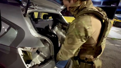 PRF apreende arsenal com casal em Balsa Nova