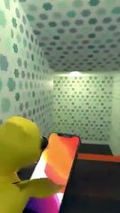 Battery Panic Adorable Baby Duck's Reaction