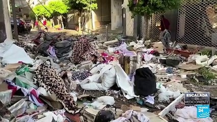 Crisis hospitalaria en Beirut tras bombardeos israelíes