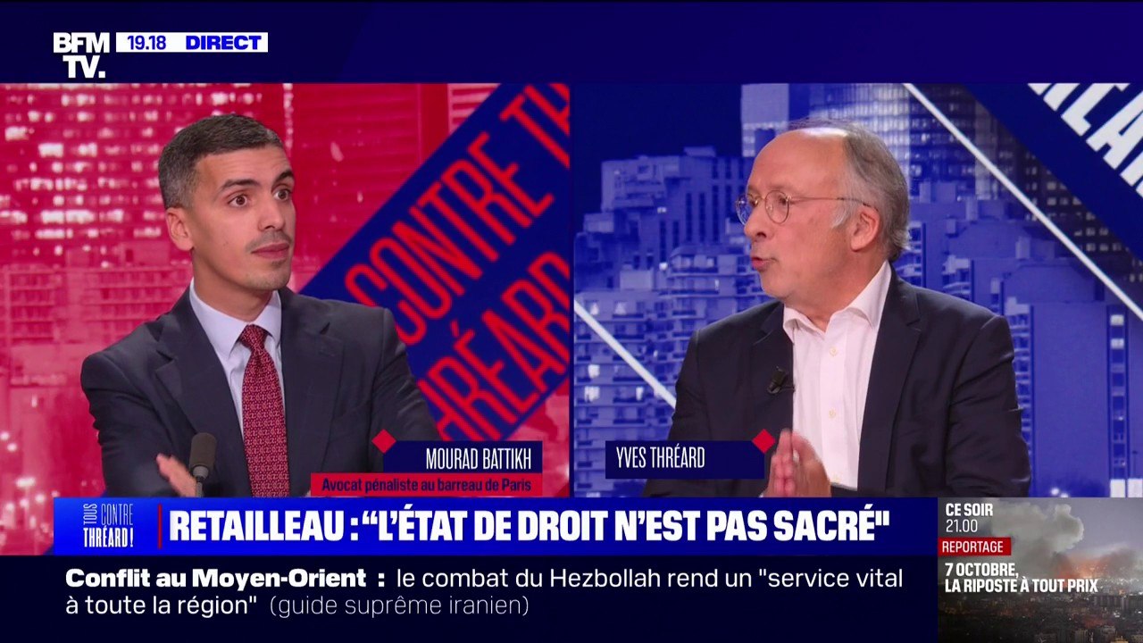 État de droit: "Je crois qu'on ne mesure pas le basculement qu'on est en train de vivre sur les fondements juridiques qui ont constitué la France", assure l'avocat Mourad Battikh