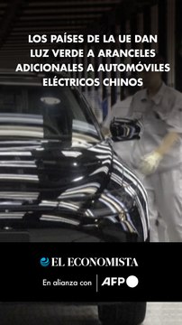 Los países de la UE dan luz verde a aranceles adicionales a automóviles eléctricos chinosi