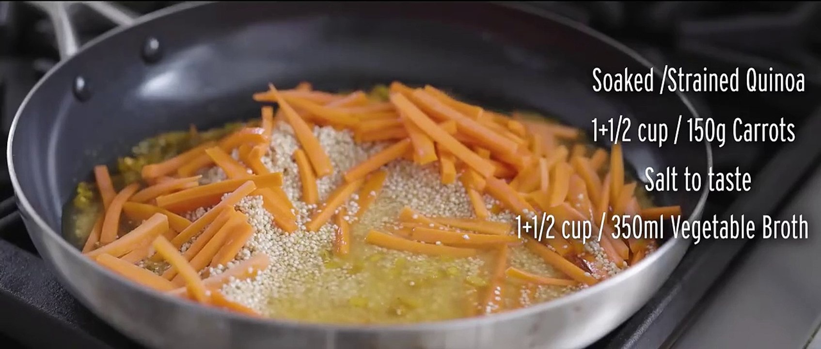 ONE PAN QUINOA CHICKPEA Recipe For HIGH PROTEIN Vegetarian And Vegan Meals