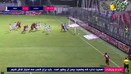 خلاصه بازی نساجی و ملوان