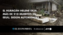 El huracán Helene deja más de 210 muertos en EEUU, según autoridades