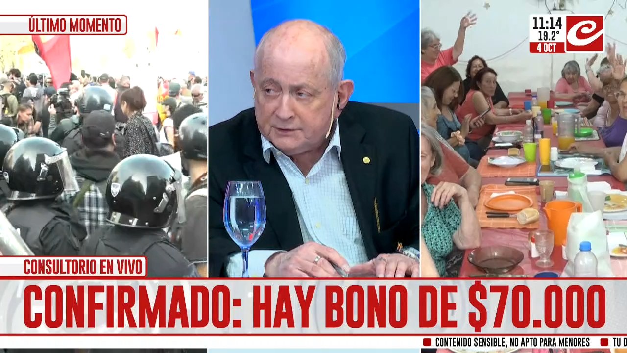 Consultorio en vivo: ¿Quiénes cobrarán el bono en octubre?