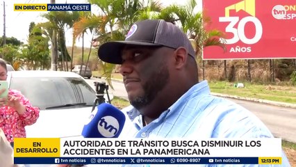 ATTT cierra salida de Montelimar hacia la Panamericana ante incremento de accidentes de tránsito