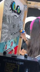 "Fluffy Rugs For Your Keyboard Handmade of Yum To Ultimate Your Working Steaming Gaming Setup Follow For More Videos Have Trendingreels"...!!