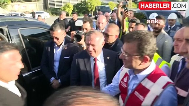 Özel ve İmamoğlu Ümraniye-Ataşehir- Göztepe Metro Hattında İncelemelerde Bulundu. Özel: Gülen Yüzlere İstanbul'un Yüzünü Güldürenlere Selam Olsun