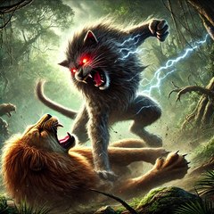 cat vs lion fight...who can kill one? lets play the video..