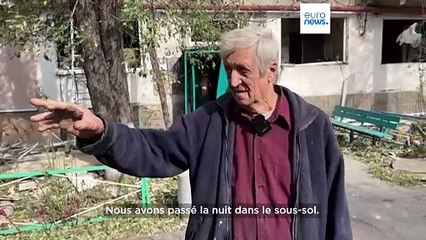 Les habitants de Pokrovsk et de Kostyantynivka nettoient les débris après les attaques russes