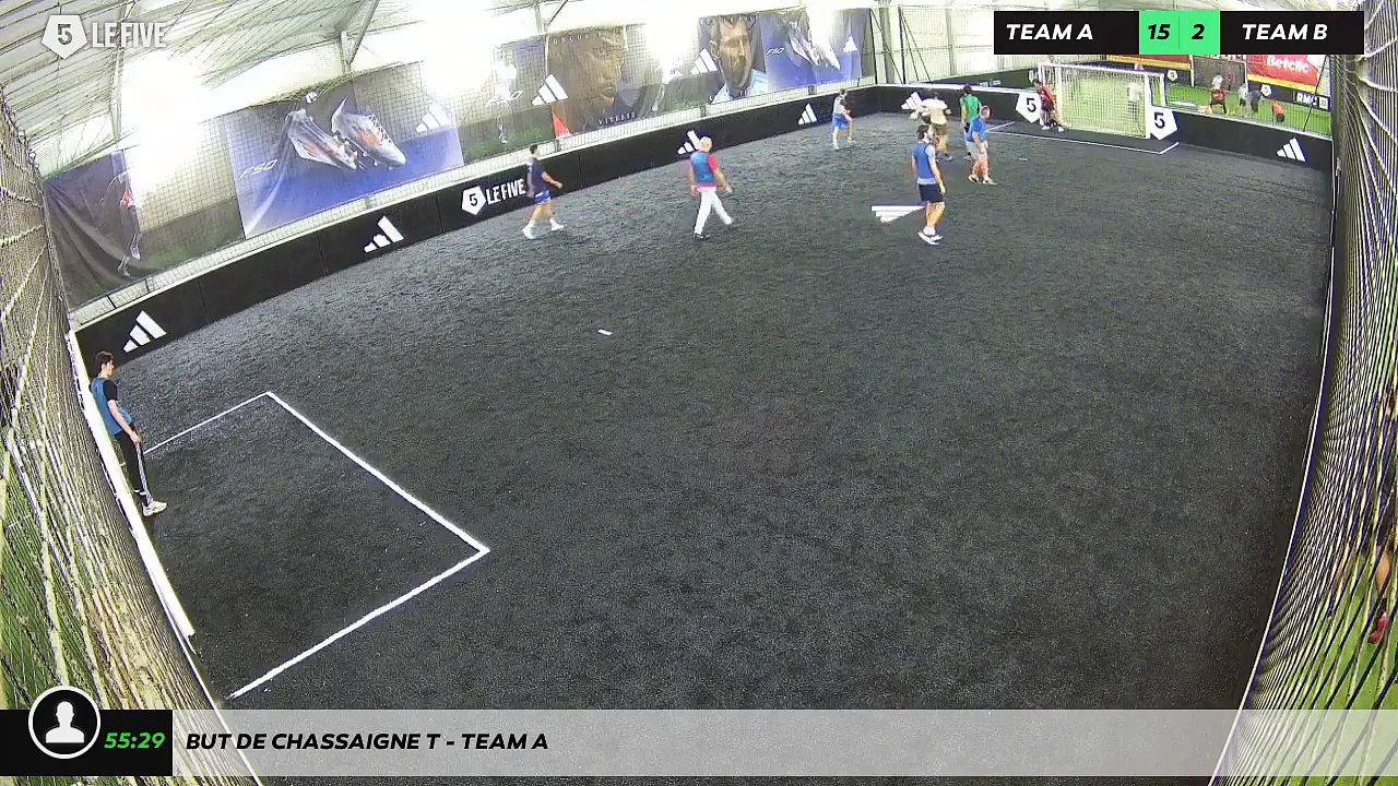 But de Chassaigne T - Team A