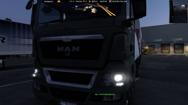 Soda Transport - Start: Bremen * Destination: Dortmund- #Man TGX 18.360 #Trucks - Euro Truck Simulator 2