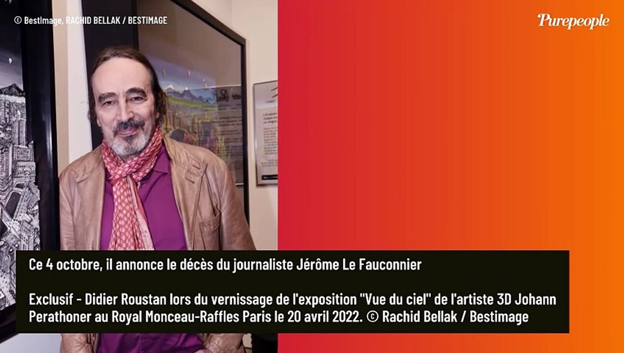 Après la disparition subite de Didier Roustan, L'Équipe à nouveau touchée : un célèbre journaliste pleuré par ses pairs, "une peine infinie"