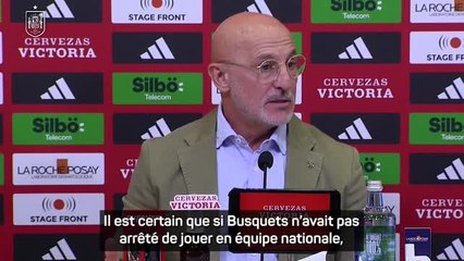 Espagne - De la Fuente : “Rodri est irremplaçable”