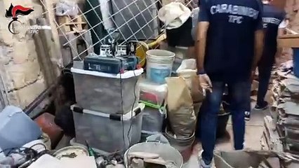 Arresto y hallazgo del siglo en italia