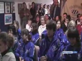 Homenatge a l'Infantil Femení Campió de lliga