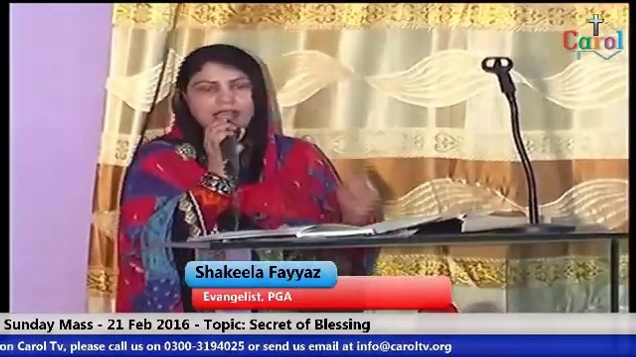 Evangelist Shakeela Fayyaz | Deuteronomy 15:10 Explained | Secret of Blessing | Part 2/2
