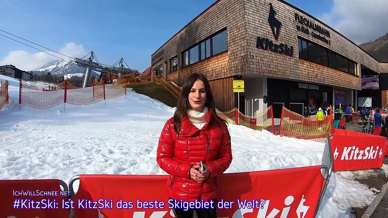 Ski-reportage: lena bei kitzski.