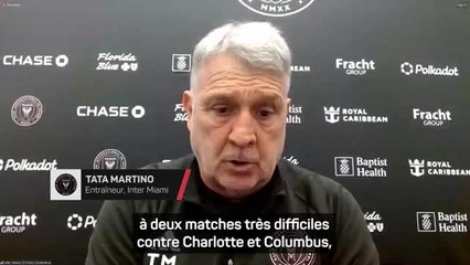 Inter Miami - Martino : “Nous devons tenir compte du temps de jeu de Leo”