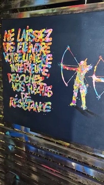 Réunion Graffiti : Des toiles exposées à l'Académie des Camélias