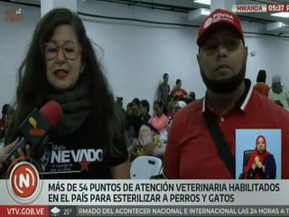 Misión Nevado benefició con jornada de esterilización de perros y gatos en el estado Miranda