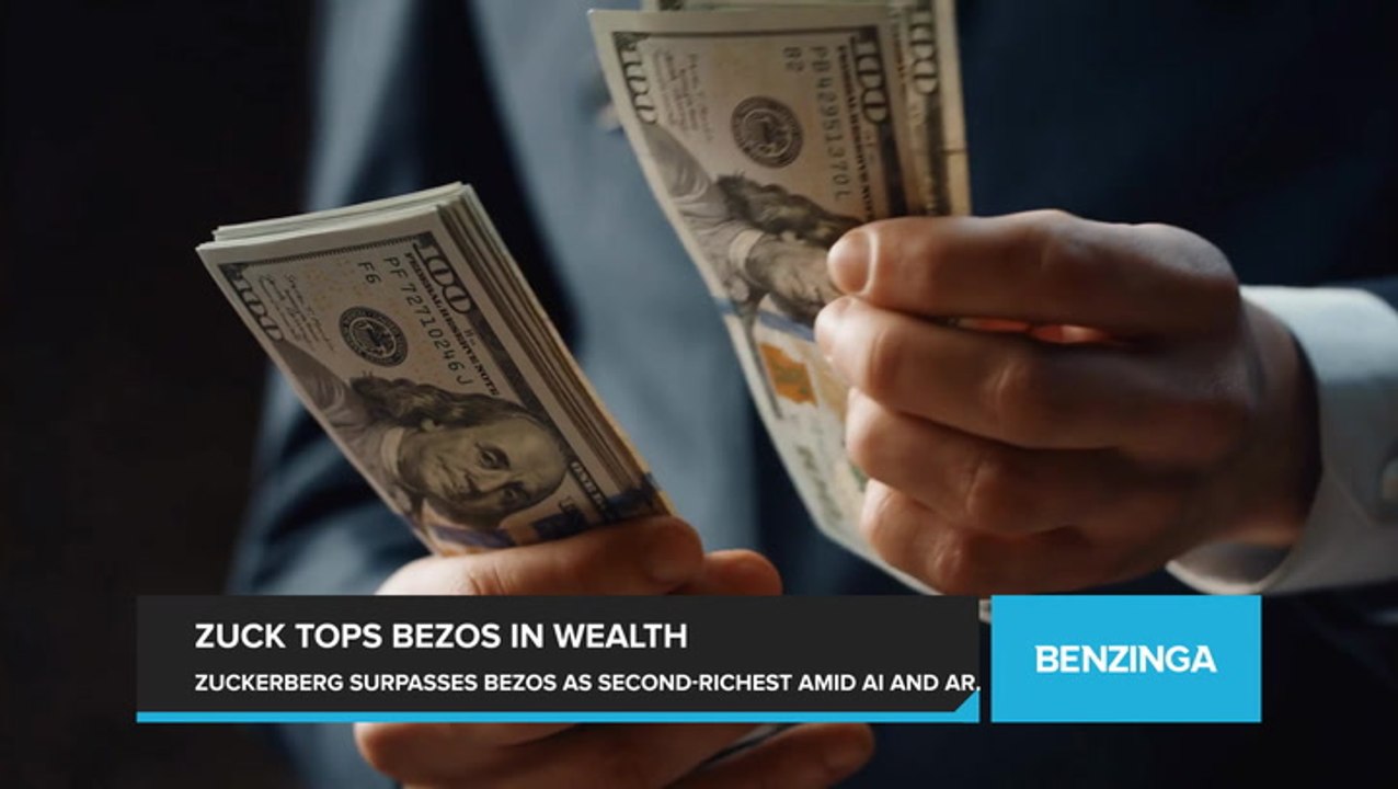 Mark Zuckerberg Overtakes Jeff Bezos As World's Second-Richest Person Amid AI Investments, Online Advertising Recovery, and Unveiling Of Orion AR Glasses