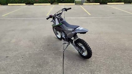 2024 KAWASAKI KLX 110R L IN GREY WALK-AROUND