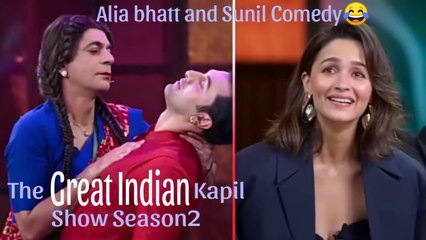 Alia Bhatt and Karan Johar in Kapil Sharma show ,Kapil की comedy संग, Alia karan की मस्ती