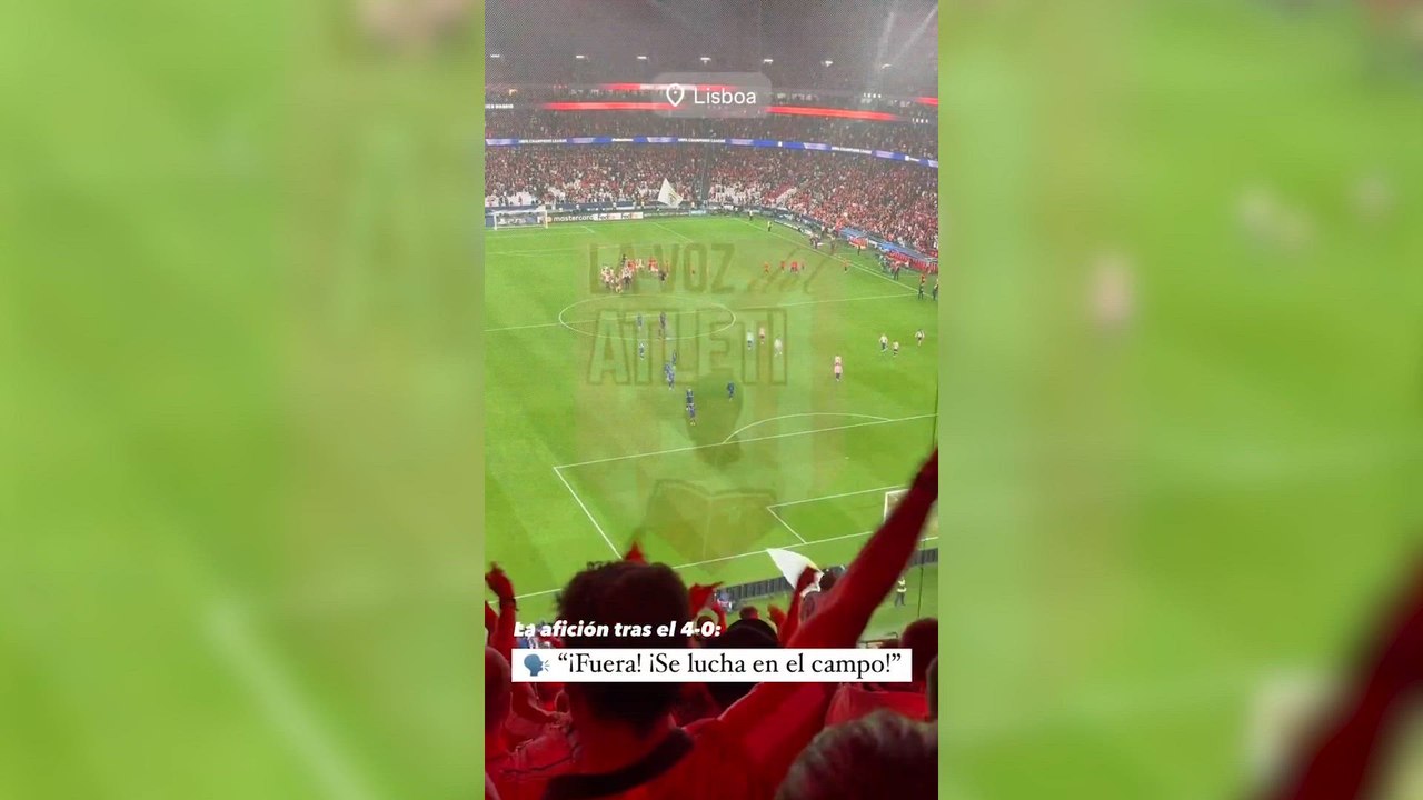 Hinchas del Atlético inconformes con el club