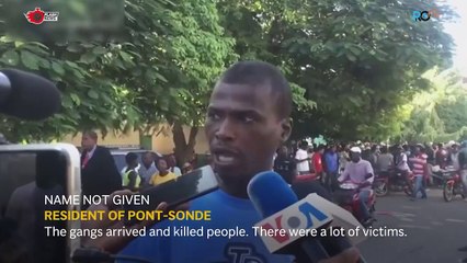 Geng Haiti Serang Sebuah Kota Kecil