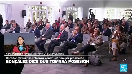 Informe desde Madrid: Edmundo González afirmó que tomará posesión como presidente de Venezuela