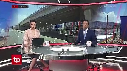 El Alto: ​Inauguran el puente a desnivel en Senkata que pretende disminuir el tráfico vehicular en la ruta a Oruro 