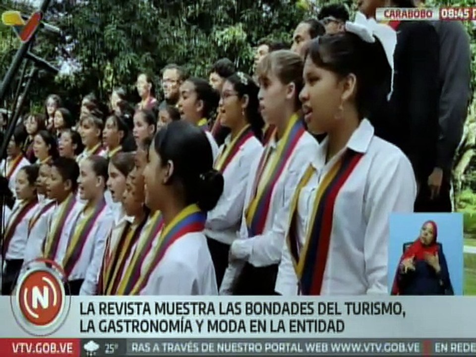 Carabobo | Niños y niñas participan en desfile" Carabobo Sostenible” para apreciar textiles únicos