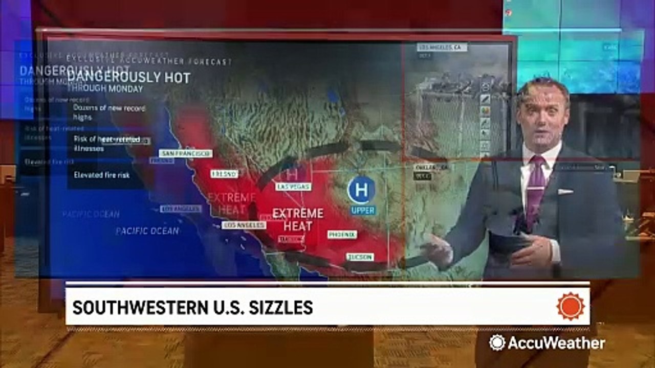 Record-breaking heat continues scorching the Southwest