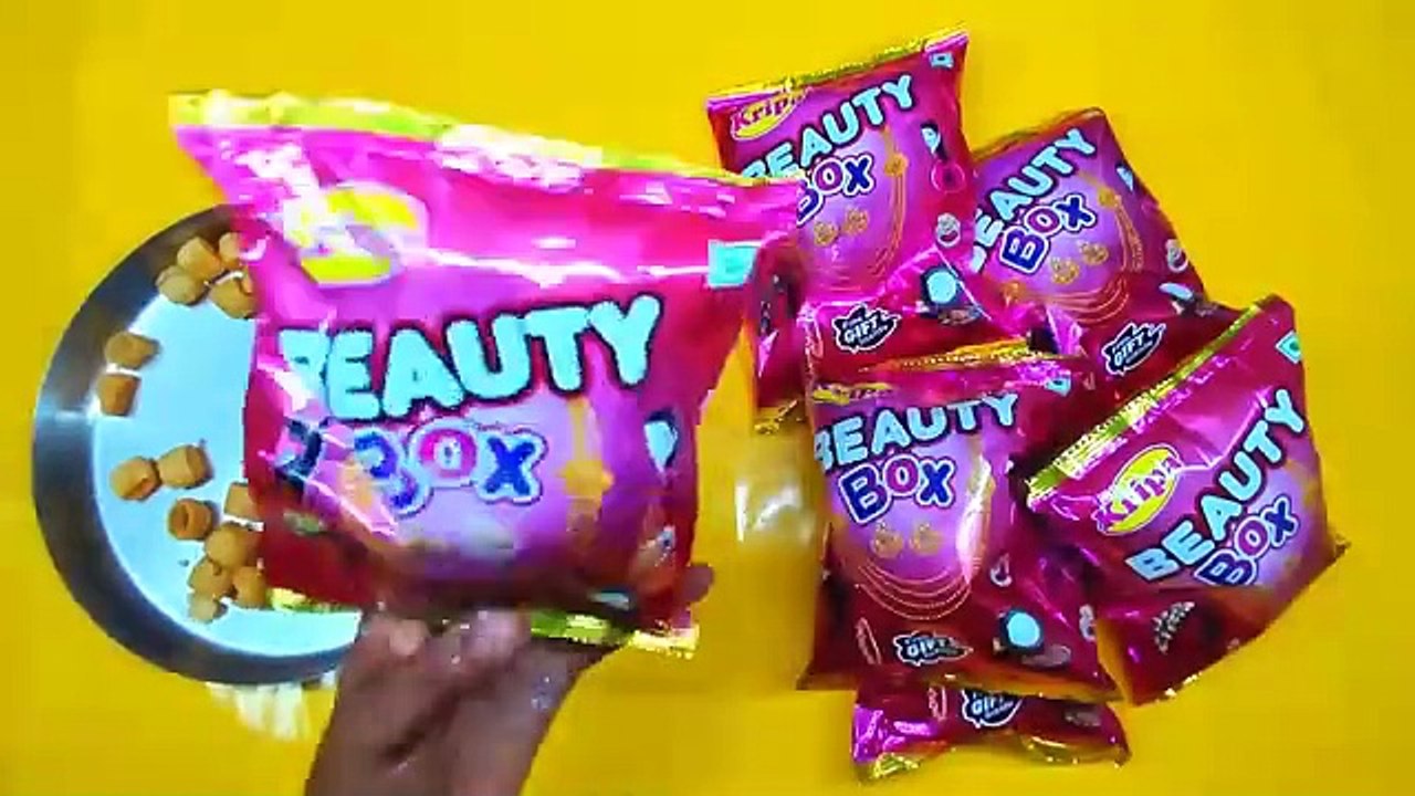 Matte Lipsticks, Nailpaint, Powder, Nail Kit inside Makeupbox snacks _ Free Gifts Inside