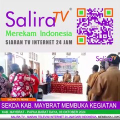 Sekda Kab. Maybrat Membuka Kegiatan Sosialisasi Konvergensi Stunting di Aitinyo Tengah