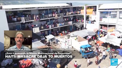 Jean Michel Caroit: 'Misión keniana en Haití no ha dado los resultados que la población espera'