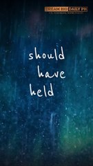 Words I Should Have Said