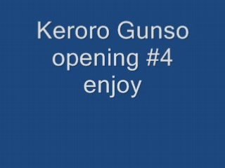 Keroro opening 4