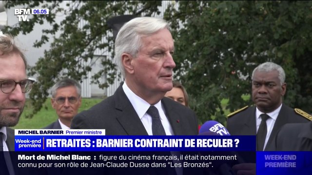 Report de la revalorisation des retraites: Michel Barnier se dit ouvert à d'autres propositions parlementaires